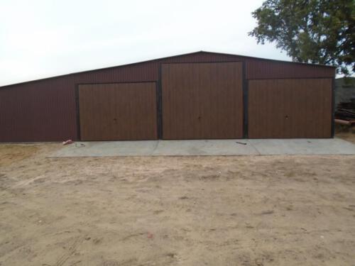 garaż rolniczy na 3 pojazdy 6,5m x 9m 