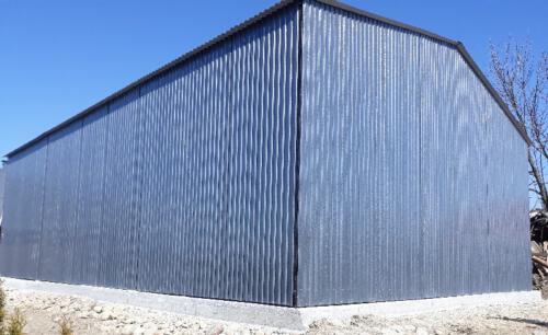 Garaż blaszany 7m x 10m małopolskie