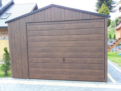 Drewnopodobny garaż 3 m x 6 m śląskie
