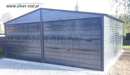 Garaż blaszany 6m x 6m dwustanowiskowy śląskie