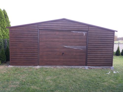 Solidny garaż 5 x 7 m śląskie
